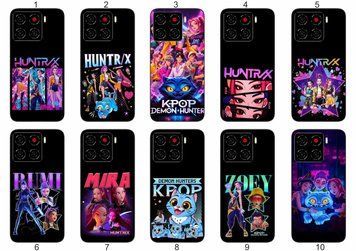 Силіконовий чохол KPOP Demon Hunters для ZTE Blade A56 кейс-поп дизайн &mdash; чохол з принтом для смартфона