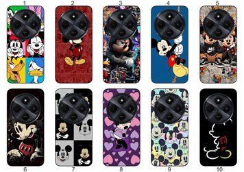 Силіконовий чохол Мікі Маус Mickey Mouse для Xiaomi Poco C75 діснеївська естетика &mdash; чохол з принтом для смартфона