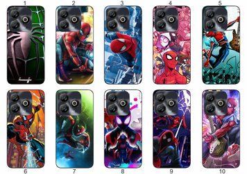 Силіконовий чохол Spider Man Людина-павук для ZTE Blade A75 4G комікс стиль і захист &mdash; чохол з принтом для смартфона
