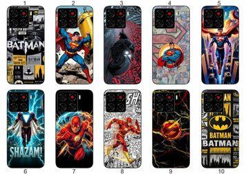 Силіконовий чохол DC Comics для ZTE Blade A56 супергеройська естетика &mdash; чохол з принтом для смартфона