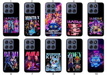 Силіконовий чохол KPOP Demon Hunters для Motorola Edge 60 Fusion кейс-поп дизайн &mdash; чохол з принтом для смартфона
