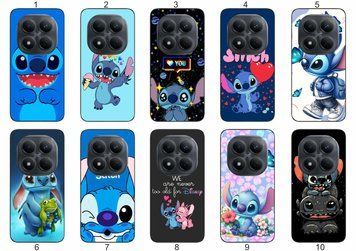 Силіконовий чохол Stitch Стіч для Xiaomi Redmi Note 15 Pro 4G пустотливий принт і захист &mdash; чохол з принтом для смартфона