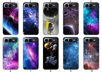 Силіконовий чохол Текстури для Infinix Smart 10 Plus (X6725B) естетика мармуру та яскраві акценти &mdash; чохол з принтом для смартфона