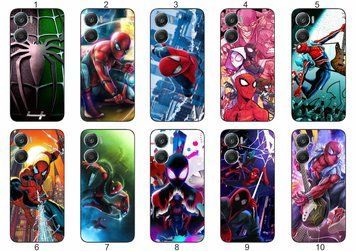 Силіконовий чохол Spider Man Людина-павук для Motorola G06 комікс стиль і захист &mdash; чохол з принтом для смартфона