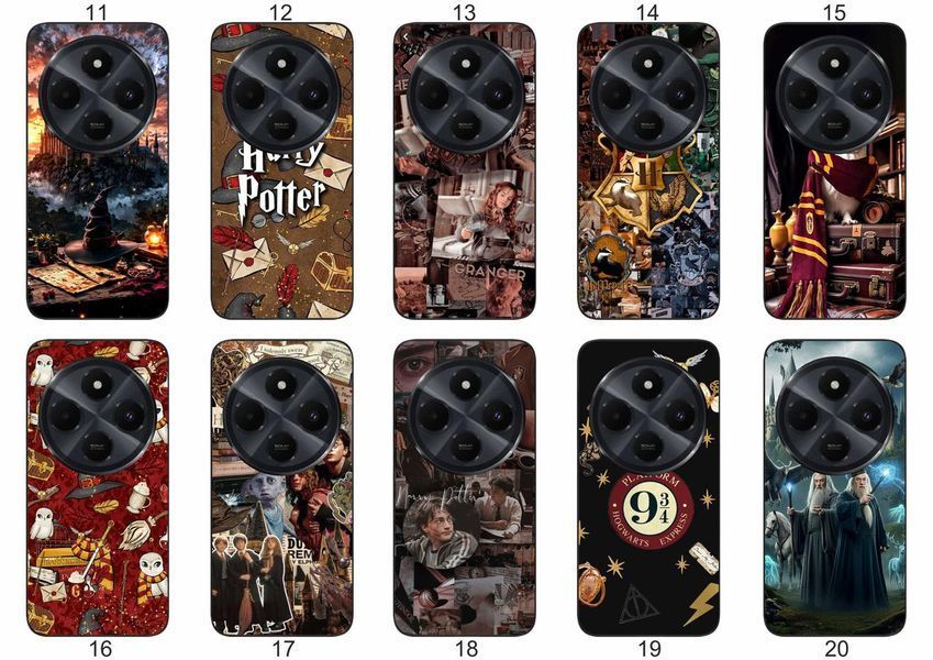 Силіконовий чохол Гаррі Поттер Harry Potter для Xiaomi Poco C75 магія Гоґвортсу та культовий дизайн &mdash; чохол з принтом для смартфона
