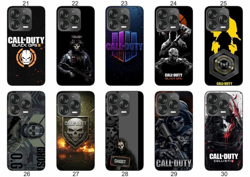 Силіконовий чохол Call of Duty для ZTE Blade V70 Design 4G атмосферний геймерський принт і захист &mdash; чохол з принтом для смартфона