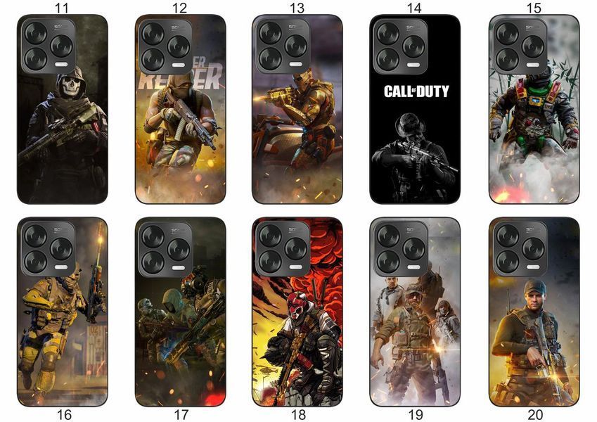 Силіконовий чохол Call of Duty для ZTE Blade V70 Design 4G атмосферний геймерський принт і захист &mdash; чохол з принтом для смартфона