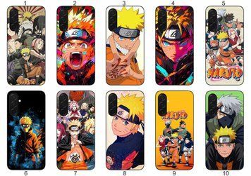 Силіконовий чохол з аніме Наруто Anime Naruto для Samsung Galaxy A57 вислови свою фанатську любов &mdash; чохол з принтом для смартфона