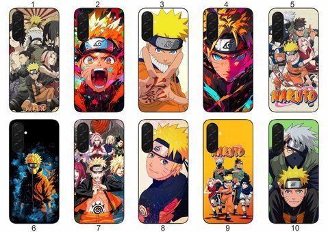 Силіконовий чохол з аніме Наруто Anime Naruto для Samsung Galaxy A57 вислови свою фанатську любов &mdash; чохол з принтом для смартфона