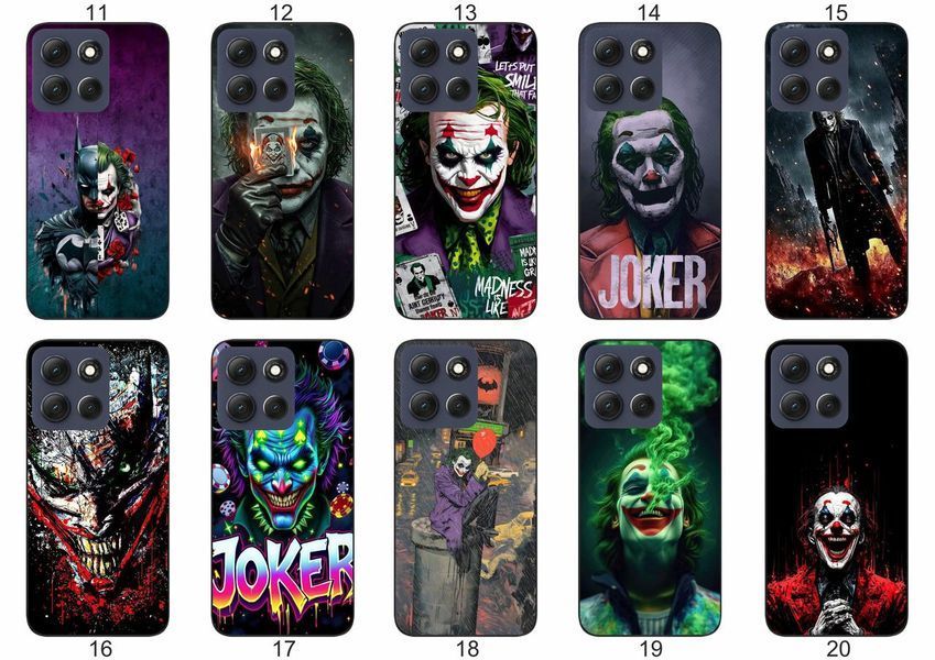 Силіконовий чохол Joker Джокер Harley Quinn Харлі Квін для Motorola G86 5G харизма та захист &mdash; чохол з принтом для смартфона