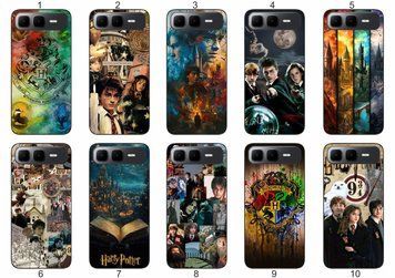 Силіконовий чохол Гаррі Поттер Harry Potter для Infinix Smart 10 Plus (X6725B) магія Гоґвортсу та культовий дизайн &mdash; чохол з принтом для смартфона