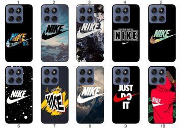 Силіконовий чохол бампер Nike Найк для Motorola Edge 60 лаконічно та динамічно &mdash; чохол з принтом для смартфона