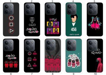 Силіконовий чохол Squid Game Гра в кальмара для Xiaomi Redmi 15C трендовий принт і захист &mdash; чохол з принтом для смартфона