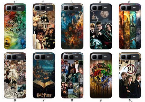 Силіконовий чохол Гаррі Поттер Harry Potter для Infinix Smart 10 Plus (X6725B) магія Гоґвортсу та культовий дизайн &mdash; чохол з принтом для смартфона