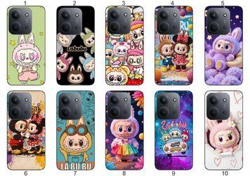 Силіконовий чохол Labubu Лабубу для Xiaomi Redmi 15C колекційний стиль і захист &mdash; чохол з принтом для смартфона