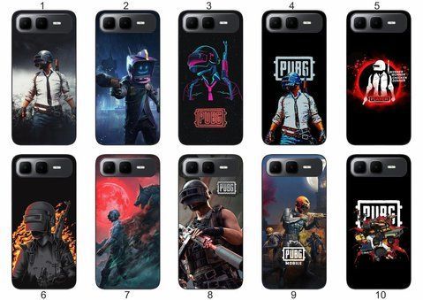 Силіконовий чохол PUBG ПАБГ для Infinix Smart 10 Plus (X6725B) брутальна ігрова естетика &mdash; чохол з принтом для смартфона