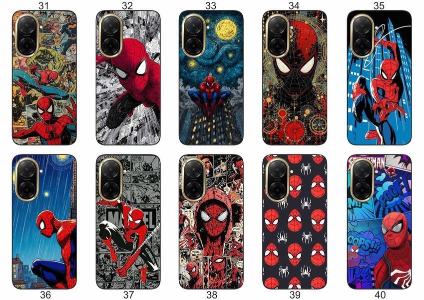 Силіконовий чохол Spider Man Людина-павук для Xiaomi Redmi A5 комікс стиль і захист &mdash; чохол з принтом для смартфона