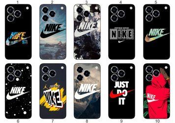 Силіконовий чохол бампер Nike Найк для ZTE Blade A76 лаконічно та динамічно &mdash; чохол з принтом для смартфона