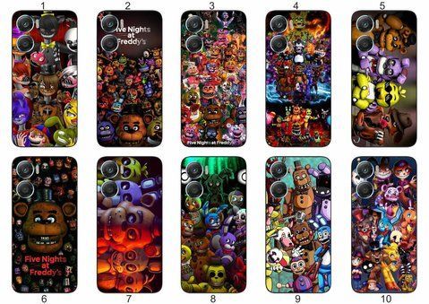 Силіконовий чохол Freddy FNAF Фредді Фазбер для Motorola G06 атмосферний принт і захист &mdash; чохол з принтом для смартфона
