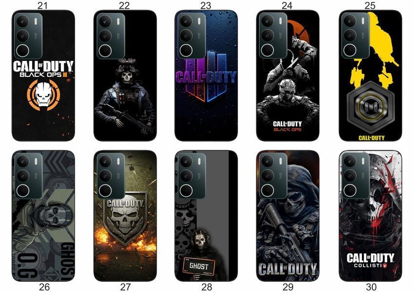Силіконовий чохол Call of Duty для Realme C71 4G атмосферний геймерський принт і захист &mdash; чохол з принтом для смартфона