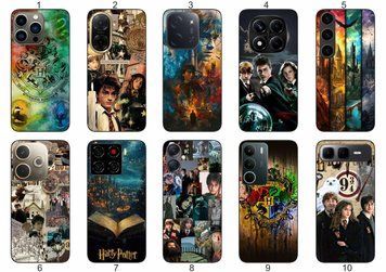 Силіконовий чохол Гаррі Поттер Harry Potter для Samsung Xiaomi iPhone Realme Vivo ZTE Oppo Motorola Nokia Tecno Infinix Poco &mdash; чохол з принтом для смартфона