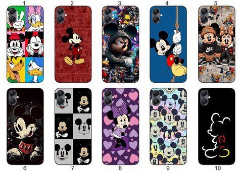 Силіконовий чохол Мікі Маус Mickey Mouse для Samsung A07 Galaxy A075F діснеївська естетика &mdash; чохол з принтом для смартфона