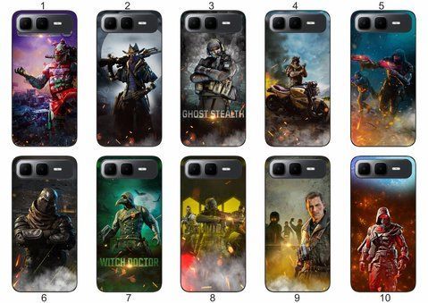 Силіконовий чохол Call of Duty для Infinix Smart 10 Plus (X6725B) атмосферний геймерський принт і захист &mdash; чохол з принтом для смартфона