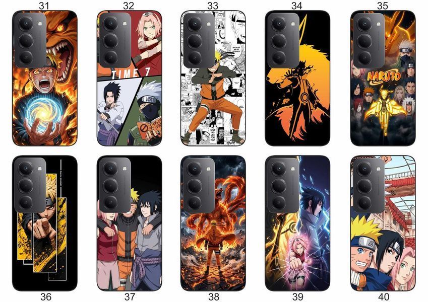 Силіконовий чохол з аніме Наруто Anime Naruto для Xiaomi Redmi 15 вислови свою фанатську любов &mdash; чохол з принтом для смартфона