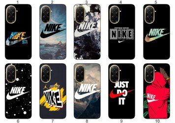 Силіконовий чохол бампер Nike Найк для Xiaomi Redmi A5 лаконічно та динамічно &mdash; чохол з принтом для смартфона