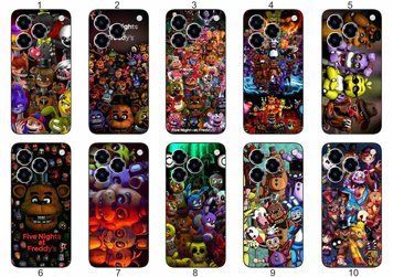 Силіконовий чохол Freddy FNAF Фредді Фазбер для ZTE Blade A76 атмосферний принт і захист &mdash; чохол з принтом для смартфона