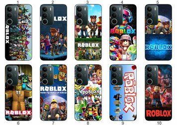 Силіконовий чохол Roblox Роблокс для Realme C71 4G ігровий принт і захист &mdash; чохол з принтом для смартфона