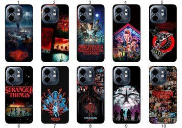 Силіконовий чохол Дуже дивні справи Stranger Things для Infinix Hot 50i фантастичний дизайн і надійний захист &mdash; чохол з принтом для смартфона