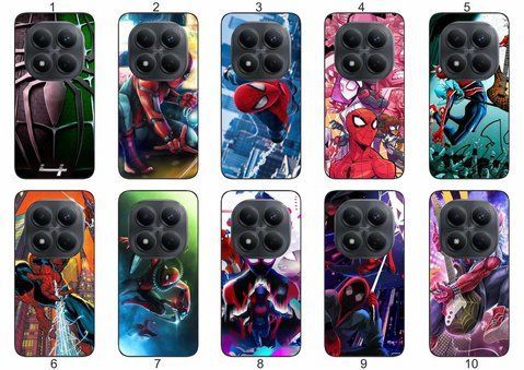 Силіконовий чохол Spider Man Людина-павук для Xiaomi Redmi Note 15 Pro+ 5G комікс стиль і захист &mdash; чохол з принтом для смартфона