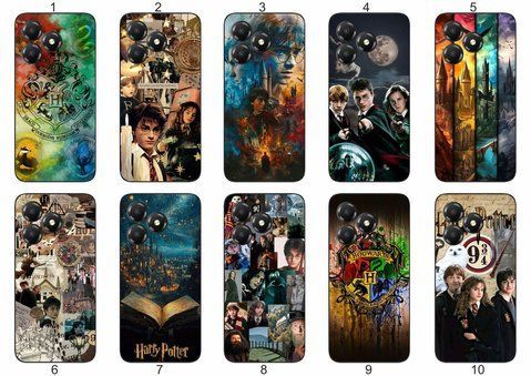 Силіконовий чохол Гаррі Поттер Harry Potter для ZTE Blade A36 магія Гоґвортсу та культовий дизайн &mdash; чохол з принтом для смартфона