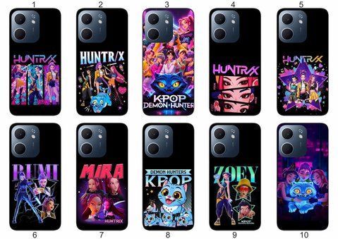 Силіконовий чохол KPOP Demon Hunters для OPPO A5x кейс-поп дизайн &mdash; чохол з принтом для смартфона