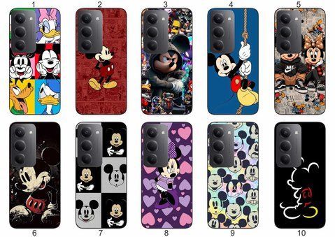 Силіконовий чохол Мікі Маус Mickey Mouse для Xiaomi Redmi 15 діснеївська естетика &mdash; чохол з принтом для смартфона