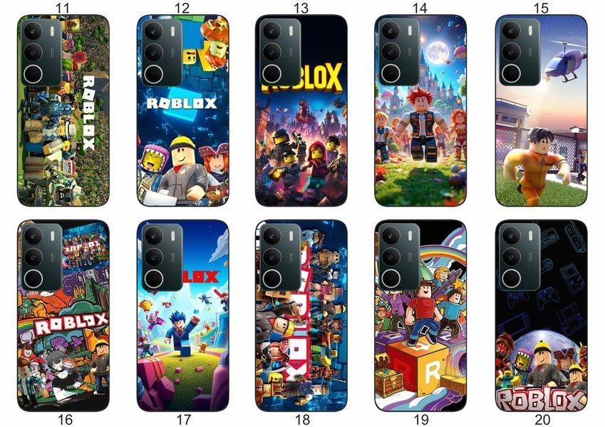 Силіконовий чохол Roblox Роблокс для Realme C71 4G ігровий принт і захист &mdash; чохол з принтом для смартфона