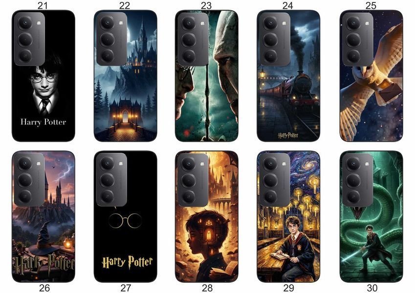 Силіконовий чохол Гаррі Поттер Harry Potter для Xiaomi Redmi 15 магія Гоґвортсу та культовий дизайн &mdash; чохол з принтом для смартфона