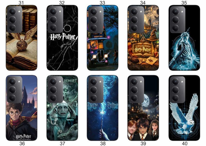 Силіконовий чохол Гаррі Поттер Harry Potter для Xiaomi Redmi 15 магія Гоґвортсу та культовий дизайн &mdash; чохол з принтом для смартфона