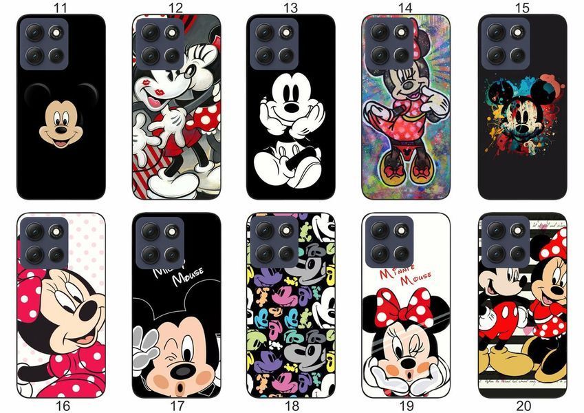 Силіконовий чохол Мікі Маус Mickey Mouse для Motorola G86 5G діснеївська естетика &mdash; чохол з принтом для смартфона