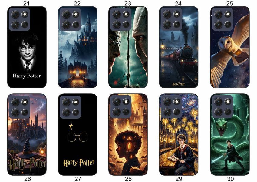 Силіконовий чохол Гаррі Поттер Harry Potter для Motorola G86 5G магія Гоґвортсу та культовий дизайн &mdash; чохол з принтом для смартфона