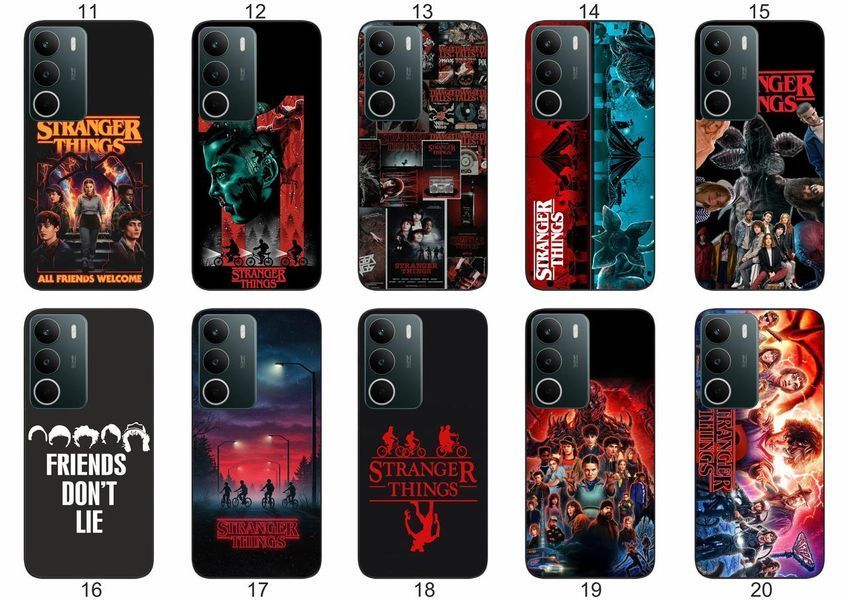 Силіконовий чохол Дуже дивні справи Stranger Things для Realme C71 4G фантастичний дизайн і надійний захист &mdash; чохол з принтом для смартфона