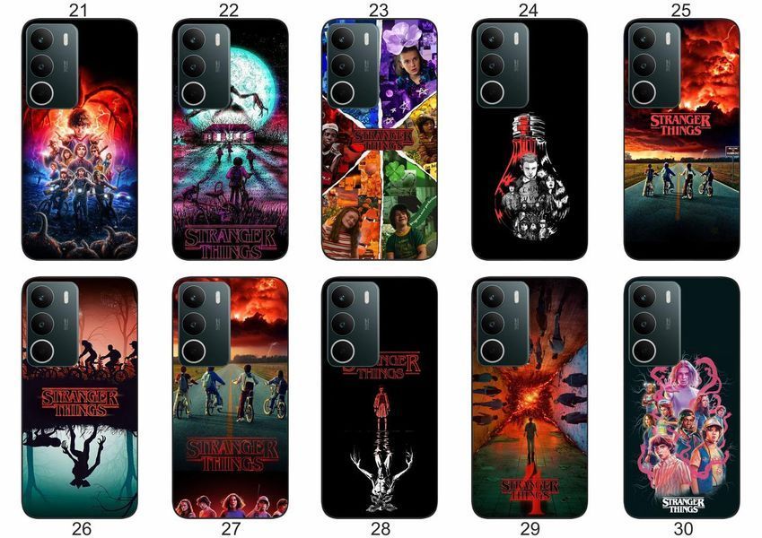 Силіконовий чохол Дуже дивні справи Stranger Things для Realme C71 4G фантастичний дизайн і надійний захист &mdash; чохол з принтом для смартфона