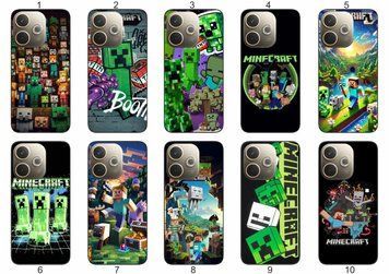 Силіконовий чохол із принтом Minecraft Майнкрафт для OPPO A5 Pro захист в ігровому стилі &mdash; чохол з принтом для смартфона