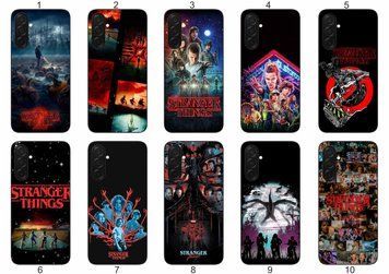 Силіконовий чохол Дуже дивні справи Stranger Things для Samsung Galaxy A57 фантастичний дизайн і надійний захист &mdash; чохол з принтом для смартфона