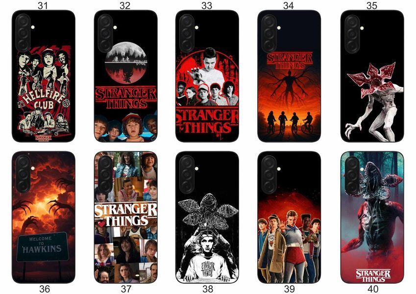 Силіконовий чохол Дуже дивні справи Stranger Things для Samsung Galaxy A57 фантастичний дизайн і надійний захист &mdash; чохол з принтом для смартфона