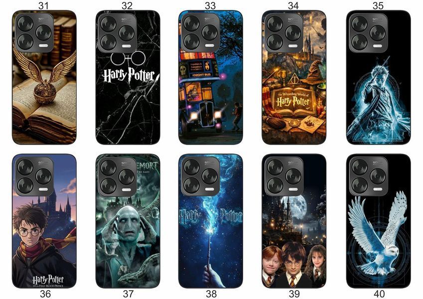 Силіконовий чохол Гаррі Поттер Harry Potter для ZTE Blade V70 Design 4G магія Гоґвортсу та культовий дизайн &mdash; чохол з принтом для смартфона