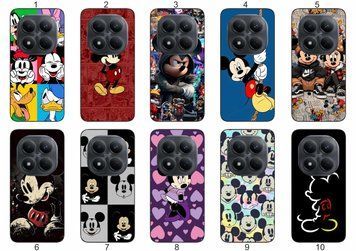 Силіконовий чохол Мікі Маус Mickey Mouse для Xiaomi Redmi Note 15 Pro 4G діснеївська естетика &mdash; чохол з принтом для смартфона