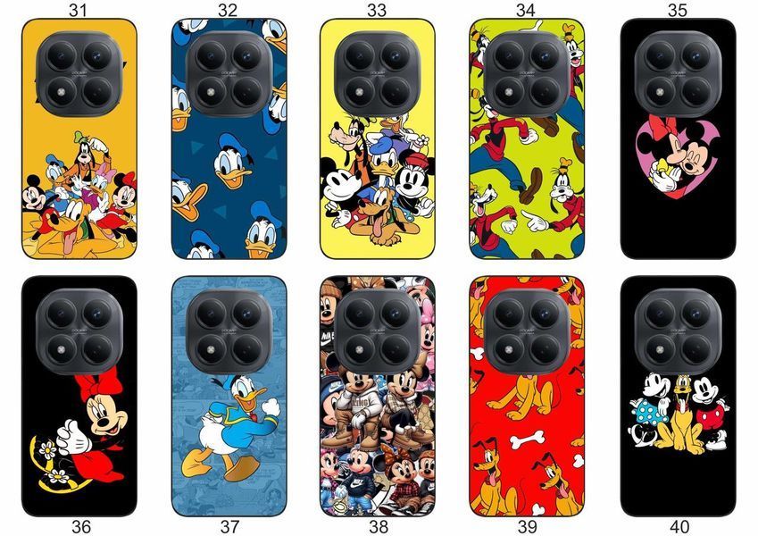 Силіконовий чохол Мікі Маус Mickey Mouse для Xiaomi Redmi Note 15 Pro 4G діснеївська естетика &mdash; чохол з принтом для смартфона