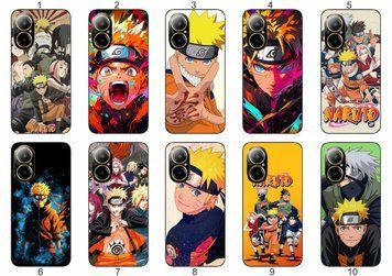 Силіконовий чохол з аніме Наруто Anime Naruto для Realme C67 4G вислови свою фанатську любов &mdash; чохол з принтом для смартфона